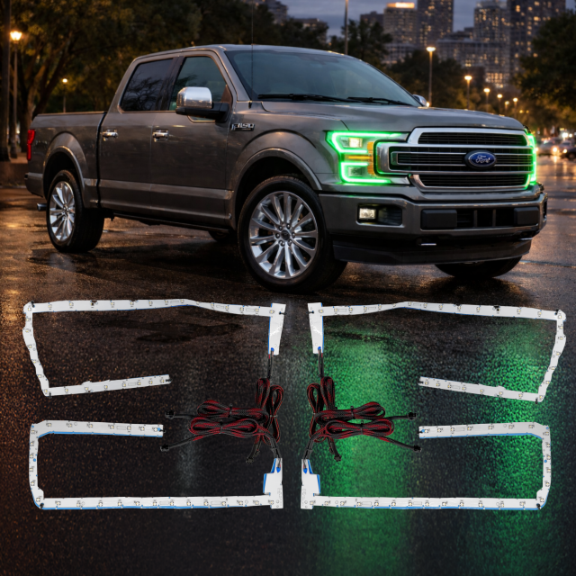 Lighting Trendz 2018+ Ford F-150 DRL Ribbon LED Kit - Custom main image